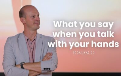 What you say when you talk with your hands | Public speaking